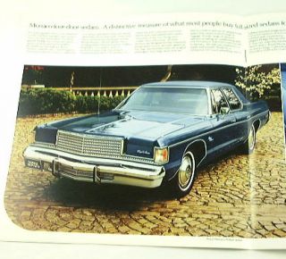 1976 76 Dodge Monaco Brochure Royal Brougham Hardtop