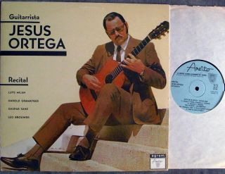 Jesus Ortega Guitar Recital Milan Sanz Brouwer Areito