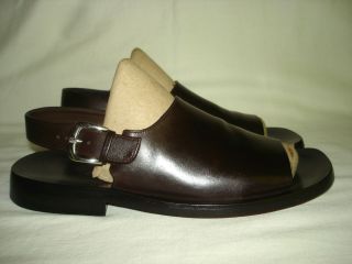 Mens Cole Haan City Brown Leather Sandals 8 5 M