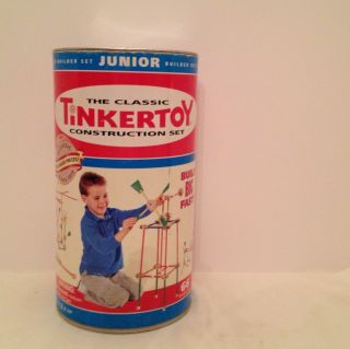 Tinkertoy Construction Classic Junior Building Set Copyright 2000 By 