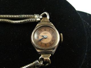 vintage ladies imperial 17j wristwatch model 30 