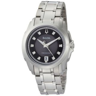 Bulova Men 96D110 Precisionist Longwood Diamond Watch