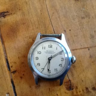 Mens Buren Antique Wrist Watch No Band