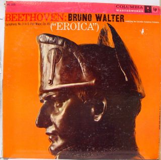 Bruno Walter Beethoven Symphony No 3 Eroica LP Mint ml 5320 USA Mono 6 
