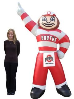 Ohio State Brutus Buckeye Inflatable 8 Blow Up Mascot