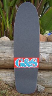 Vintage G s Gordon and Smith Skateboard Deck Early 1980s
