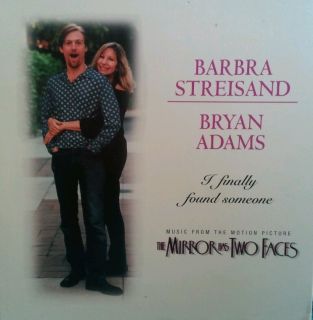 Barbra Streisand Bryan Adams I finally found someone single CD