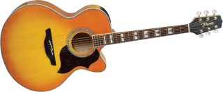   acoustic electric guitar honey burst item 583212 040 condition new