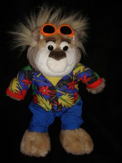 Tyco 1998 Road Trip 13 Talking Bubba Bear Doll Plush Batteries 