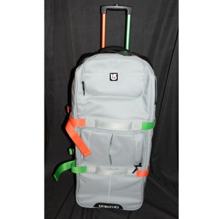 New Burton Wheelie Sub Cargo Mens Luggage Travel Bag Grey
