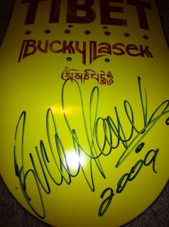 Bucky Lasek Autographed Element Signature Skateboard Deck Free Tibet 