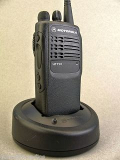 Mint Motorola HT750 VHF 16CH Radio w New Accessories