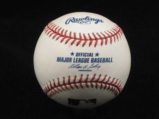 official major league bud selig baseball signed on the sweet