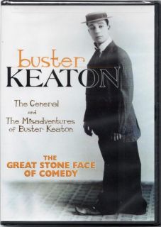 Buster Keaton The General & The Misadventures DVD NEW