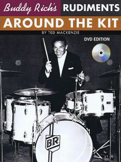  Buddy Rich Rudiments Around The Kit Book DVD