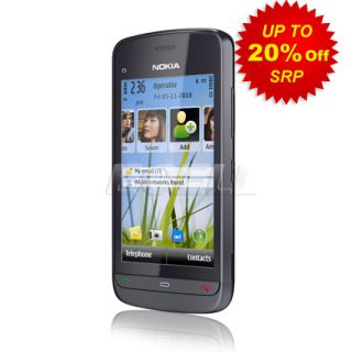 New Sim Free Unlocked Nokia C5 03 Silver Mobile Phone