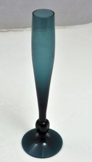 Collectible Swedish Blue Bud Vase imported in 50s and 06s 