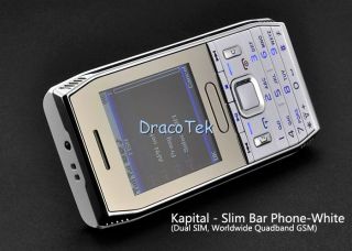 Sl im bar style mobile phone with worldwide (quadband GSM 