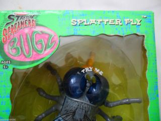 New Stretch Screamer Bugz Splatter Fly Electronic Toy Quest Flashing 
