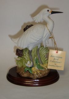White Bird Figurine Royal Crown 1983 Jonathan Byron