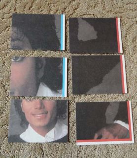 33 Michael Jackson Two Sided Cards 1980S