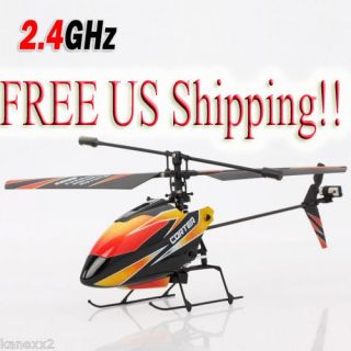   Channel 2 4GHz R C Remote Control Helicopter Remote Controller US SHIP