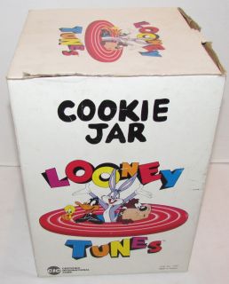 Looney Tunes Bugs Bunny Cookie Jar 1993 Complements CIC