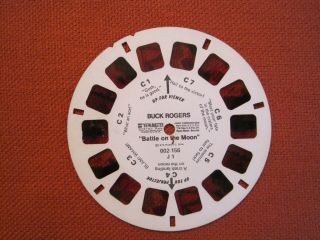 Viewmastervm J1 Buck Rogers Reel C Pictures Have Bleached Pin