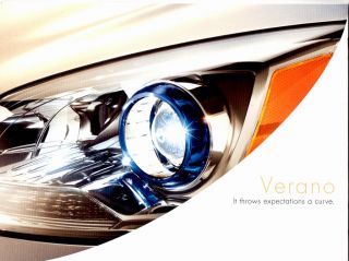 Buick Verano Astra Saloon 2012 US Sales Brochure