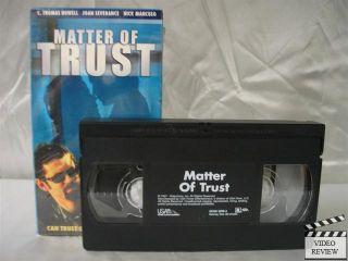 Matter of Trust VHS C Thomas Howell Joan Severance