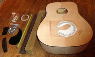 Steel String Acoustic Guitar Kit   NEW   Build your own guitar