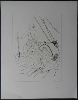 FOUJITA  Intoxique 16 LITHOGRAPHS SIGNED # RARE 1928 # LIMITED ONLY 