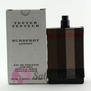 burberry london men 3 3 3 4 edt cologne spray tester welcome to our 