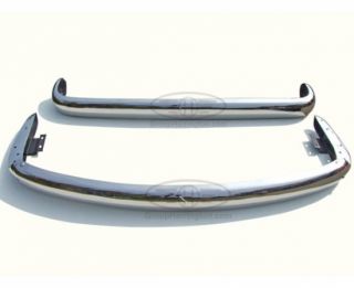   Window Bus Early Type 2 T2A 1968 1972 Stainless Steel Bumpers