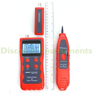 Cable Tester Network Scanner Telephone Wire Tracker RJ45 RJ11 BNC 