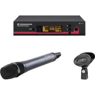 Sennheiser EW135G3 B Wireless Handheld Microphone System New 