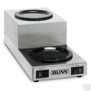 Bunn O Matic Hot Plate WS 2 Warmer w Aux Outlit