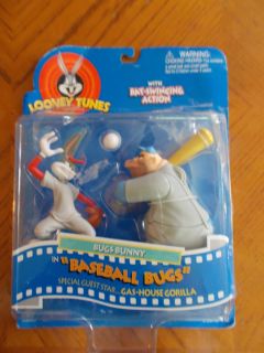 LOONEY TUNES BUGS BUNNY AND GAS HOUSE GORILLA in Baseball Bugs