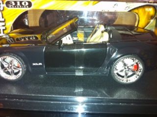 Cadillac XLR Hot Wheels Whips Metal Collection Black High Detail 1 18 