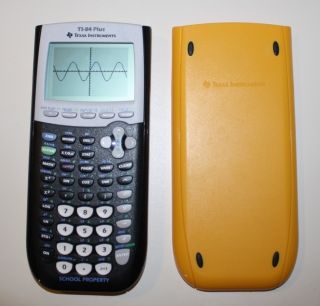 Texas Instruments TI 84 Plus Calculator TI 84 Yellow