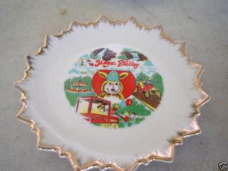 Vintage Magic Valley Bushkill PA Decorative Plate Look