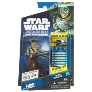 star wars cw33 embo action figure by hasbro embo is a bounty hunter 