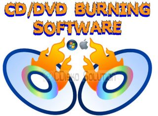 CD DVD BURNING SOFTWARE   NERO & ROXIO ALTERNATIVE   WINDOWS PC & MAC 