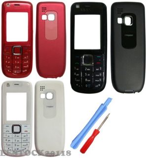 Colors Black Red White Nokia 3120 3120C Fascia Full Housing Case 