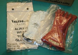 Salisbury Linemans Glove Kit GK0011R 8 Azmc Size 8