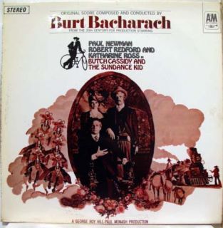 soundtrack butch cassidy and the sundance kid label a m records format 