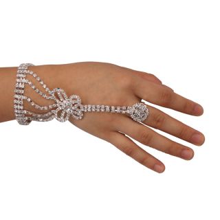 Charm New Bracelet & Ring Butterfly Rhinestone For Belly Dance And 