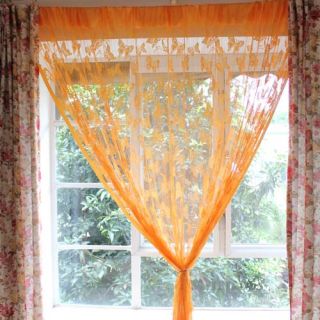 Butterfly Fringe Door Doorway Room Window Divider Curtain String Drape 
