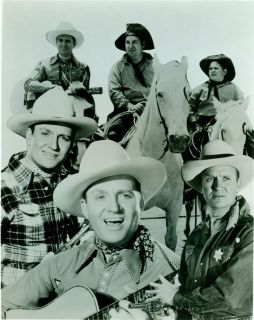  Photo Gene Autry and Friends and Horse