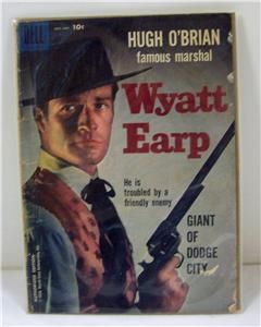 Comic Book Wyatt Earp Hugh OBrian Sept Nov 1958 Auth